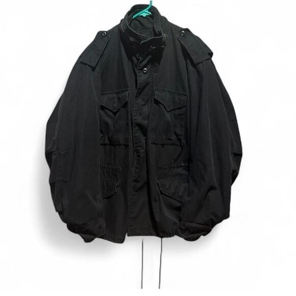 Vintage Man's Field Jacket Mens XXL Army Cold Weather Zip USA Military No Hood - Picture 1 of 6